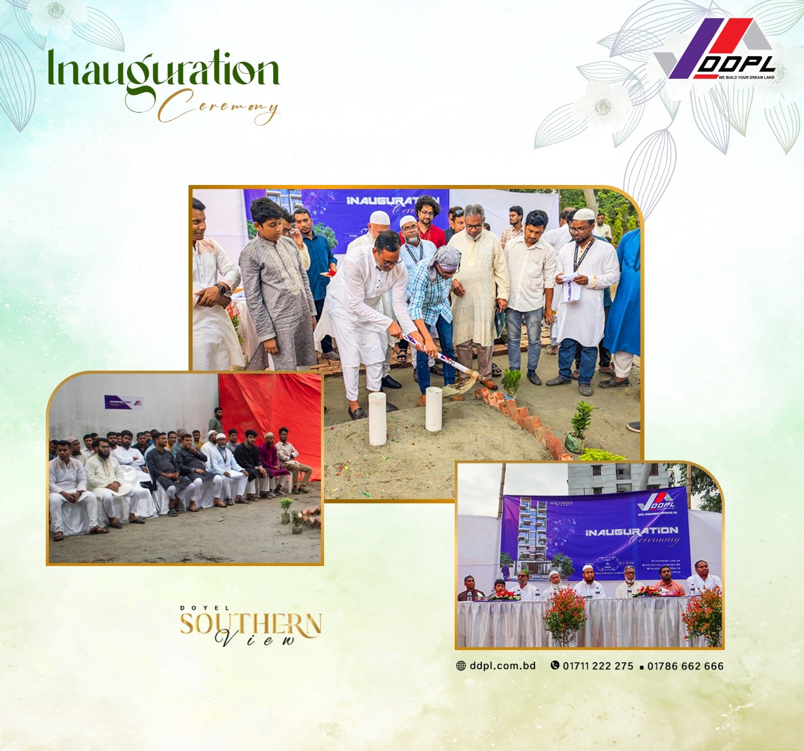 We are delighted to announce the beginning of a new journey with the piling inauguration of our upcoming project DDPL Southern View